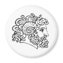 Roman Heads magnets