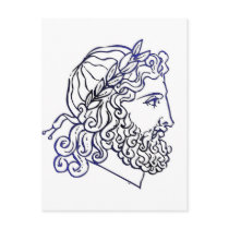 Roman Heads postcards