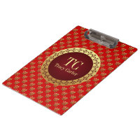 Roman Monogram Clipboard