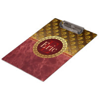 Roman Monogram Clipboards