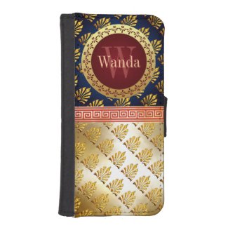 Roman Monogram iPhone 5 Wallets