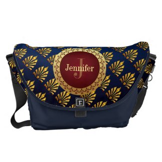 Roman Monogram Messenger Bags