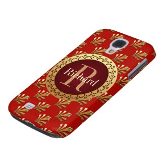 Roman Monogram Samsung Galaxy S4 Cover