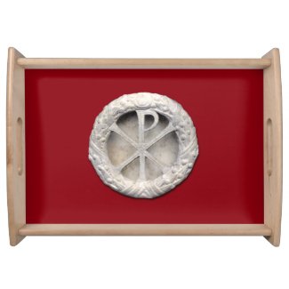 Roman Motif Serving Tray