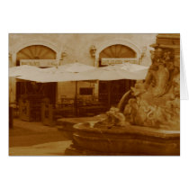 Roman Piazza at Dawn cards