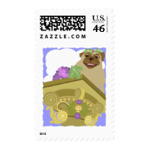 Roman Pug postage by evisionarts Roman Pug postage