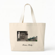 Roman Ruins Entrance in Rome Italy Bags