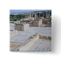 Roman ruins of the port of Emporion Button