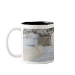 Roman ruins of the port of Emporion Coffee Mugs