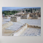 Roman ruins of the port of Emporion Print