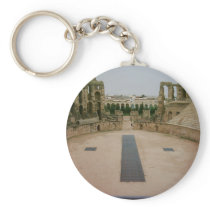 Roman ruins Tunisia Keychain