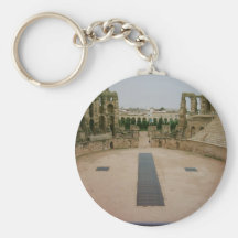Roman ruins Tunisia Keychain