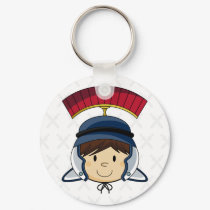 Roman Soldier Keychain