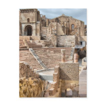 Roman Theatre Cartagena Spain postcards by Squealia Roman Theatre Cartagena Spain postcards