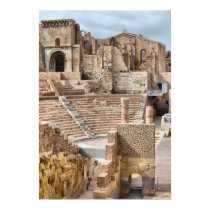 Roman Theatre, Cartagena, Spain posters