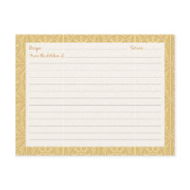 Roman Tiles Recipe Cards postcards by golden_oldies Roman Tiles Recipe Cards postcards