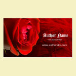 Romance Author Business Card