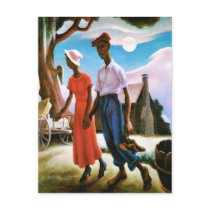 Romance by Thomas Hart Benton Post Card
