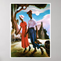 Romance by Thomas Hart Benton Posters