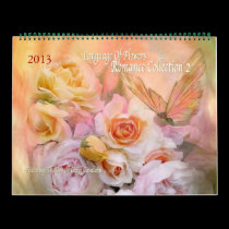 Romance Collection 2 Floral Art Calendar 2013 calendars