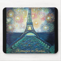 Romance in France Mousepad by jadeeslayton Romance in France Mousepad