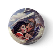 Romance in the Sky Pinback Button