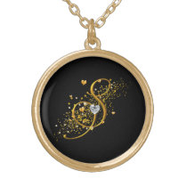 Romance Initial S Necklace
