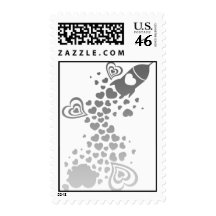 Romance_On_A_Rocket Stamps