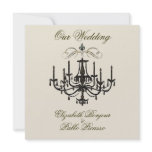 Romance with a Chandelier ~ Invitation