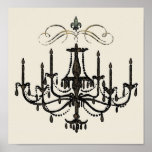 Romance with a Chandelier ~ Print / Poster