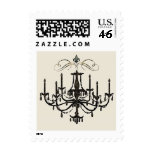 Romance with a Chandelier ~ Stamp Postage