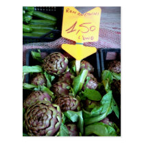 Romaneschi - globe artichokes postcards