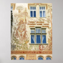 Romanesque Building(2), Old Town, Prague Posters