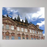 Romanesque Building(4), Old Town, Prague Poster