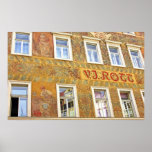 Romanesque Building, Old Town, Prague Print