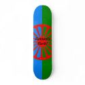 Romani flag, Romani's Rock! skateboards