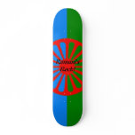 Romani flag, Romani's Rock! Skateboard Deck