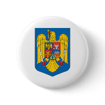 Romania Coat Of Arms buttons