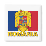 Romania Coat of Arms Flag Fridge Magnet