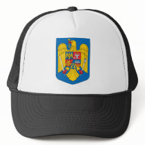 Romania Coat Of Arms Mesh Hat