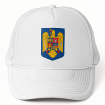 Romania Coat of Arms Hat by FlagTshirts Romania Coat of Arms Hat