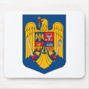 Romania Coat of Arms Mousepad
