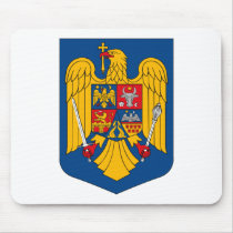 Romania Coat of Arms Mousepad