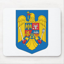 Romania Coat Of Arms mousepads