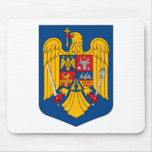 Romania Coat of Arms Mousepad