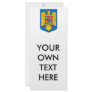 Romania Coat of Arms Rack Card Design