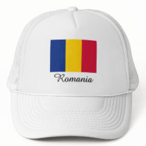 Romania Flag Design hats