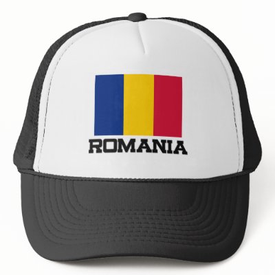 Romania Flag Hat by tshirtshirts