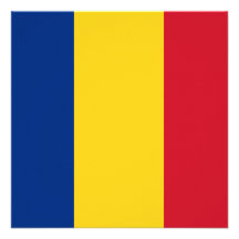 Romania Flag Invitation