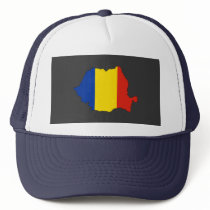 Romania flag map hats